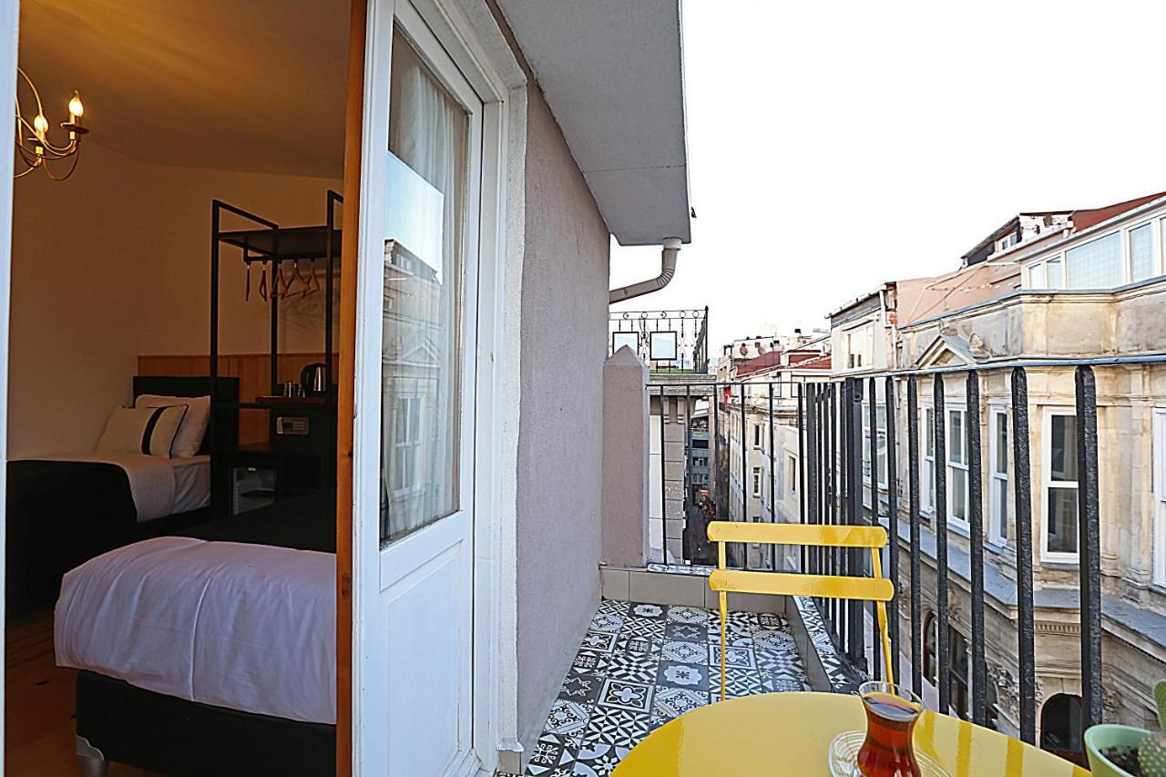 Istanbul Taksim Istiklal Street Kamil Hotel - Historical Exterior foto
